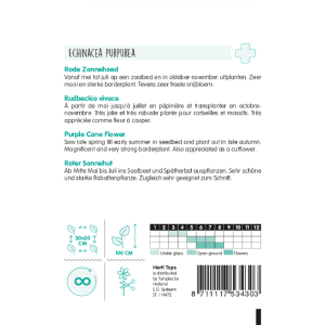 ZADENZAKJE Zonnehoed (Echinacea purpurea) - Afbeelding 2